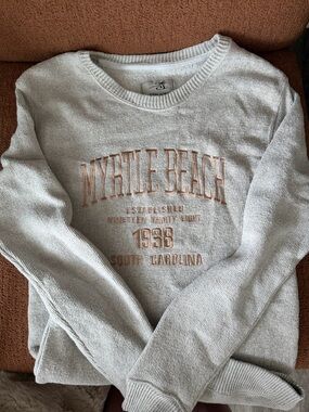 Myrtle Beach Embroidered Crewneck Sweatshirt